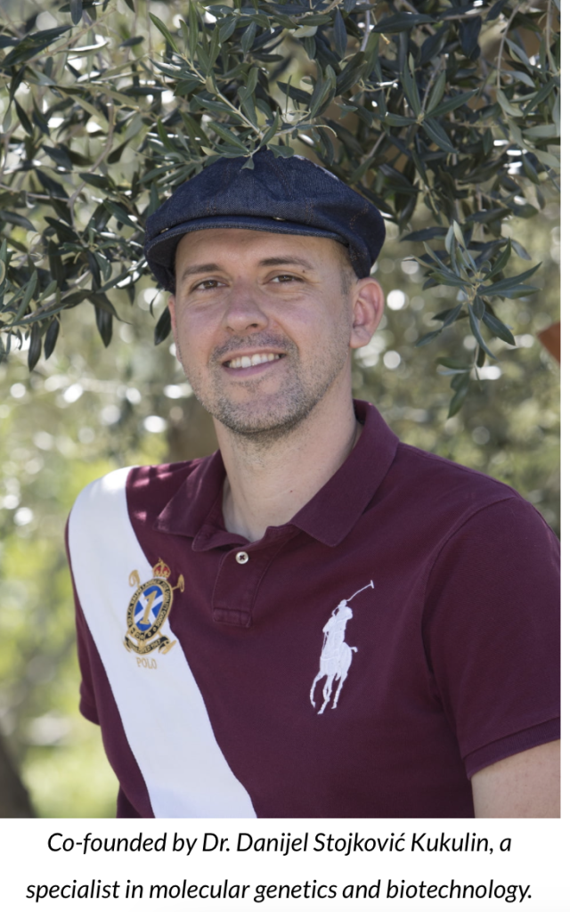 Dr.Danijel Stojkovic Kukulin scientist olive grower
